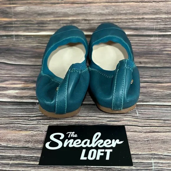 Cole Haan Elbridge Ballet Flats Women's Blue Slip On Shoes - Picture 4 of 8